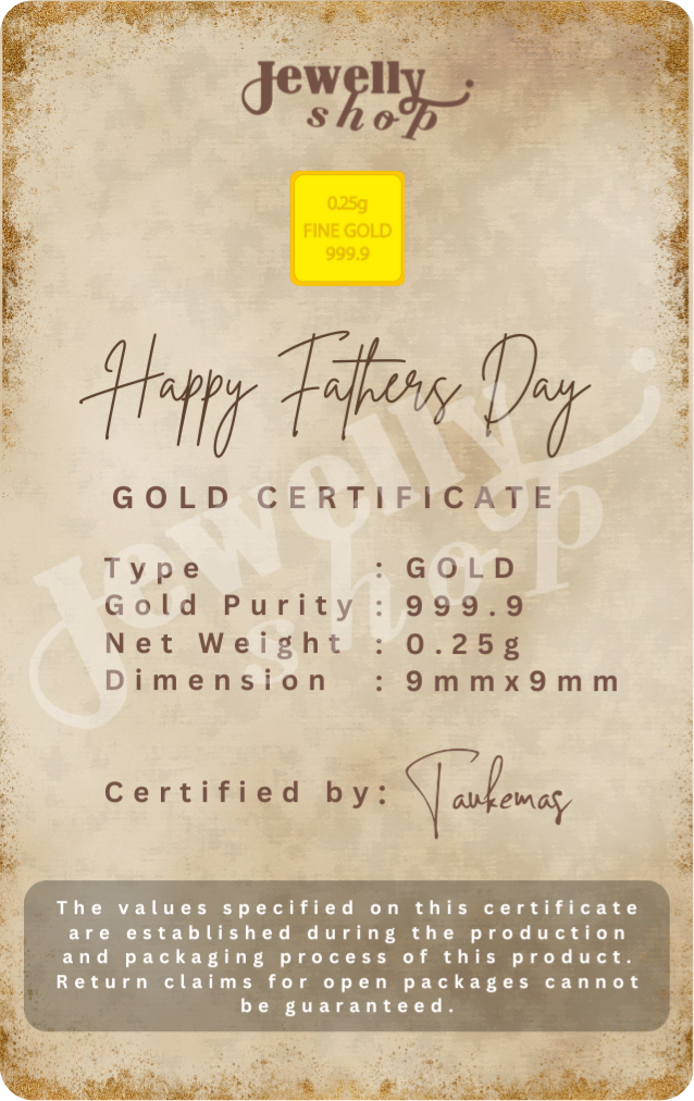 Father's days Personalized Collection (1) 0.25g