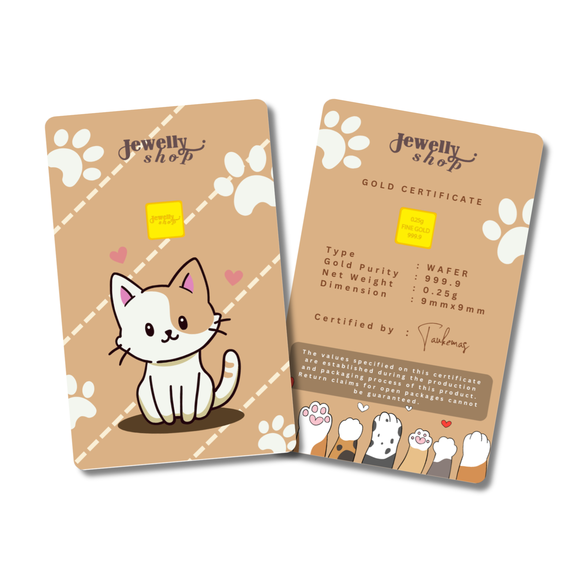 Cat Lover Collection(3) 0.25g