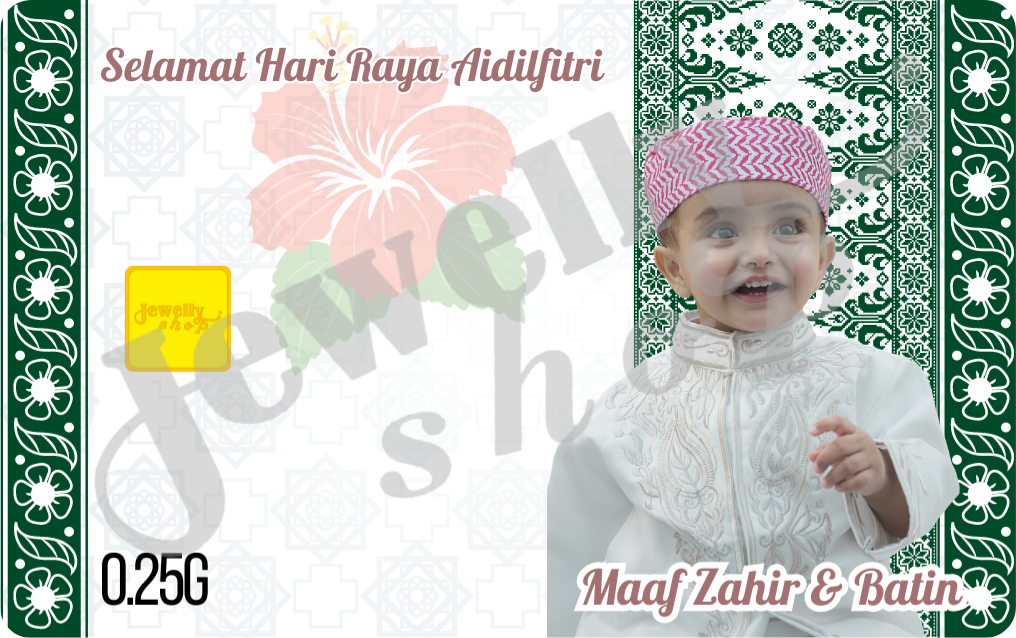 Hari Raya Personalized Collection(0.25g)