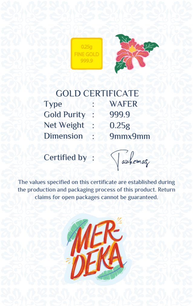 Merdeka - 0.25g