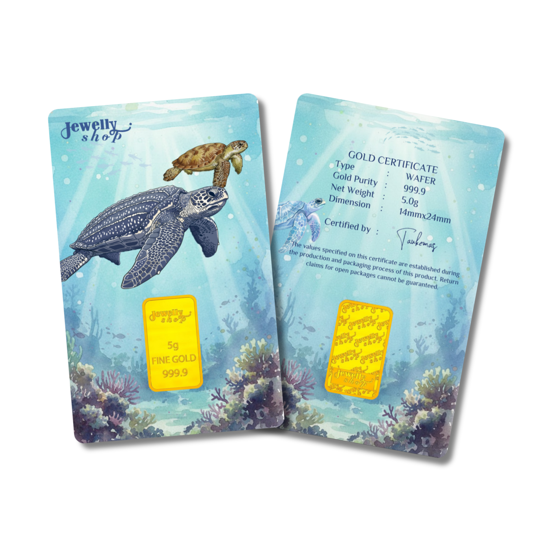 Jewelly Shop Signature Gold Bar -5g