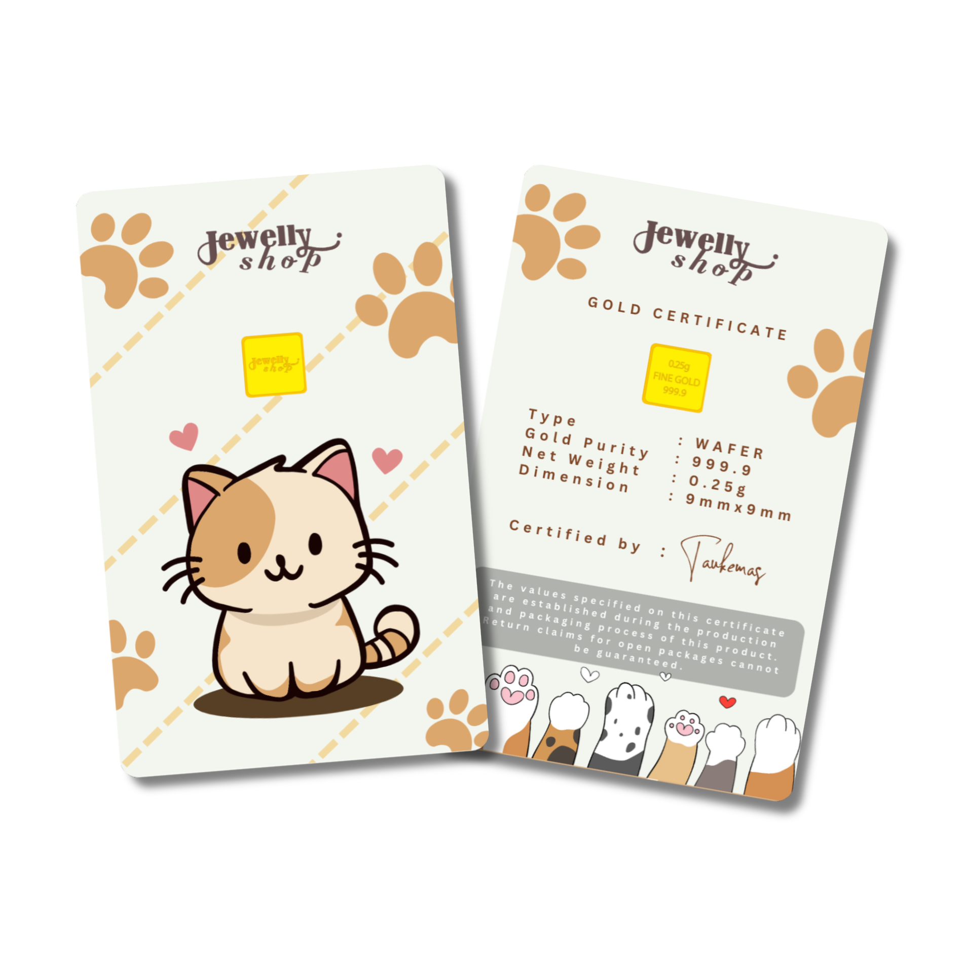 Cat Lover Collection(2) 0.25g