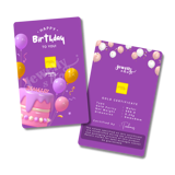 Happy Birthday (1) | Cake - Purple 0.25g