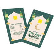 Hari Raya Aidilfitri - Crescent moon - Green 0.25g