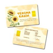 Thank You | Terima Kasih 1.0g