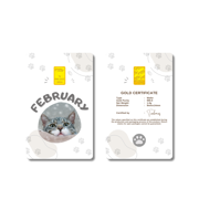 Cat Monthly Collection - February 1.0g