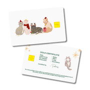 December Cat | Monthly | Christmas - White 0.25g