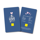 Valentine | I Love You - Blue 0.25g