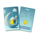 Hari Raya Aidilfitri - Crescent Moon - Light Blue  1.0g