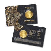 Raya Flower - Black Gold - 1 Dinar 4.25g