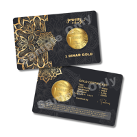 Raya Flower - Black Gold - 1 Dinar 4.25g
