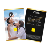 Customize Gold Card 0.25g (your own photo)